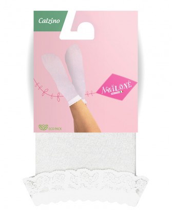 CALZINO 3D COTTON LACE